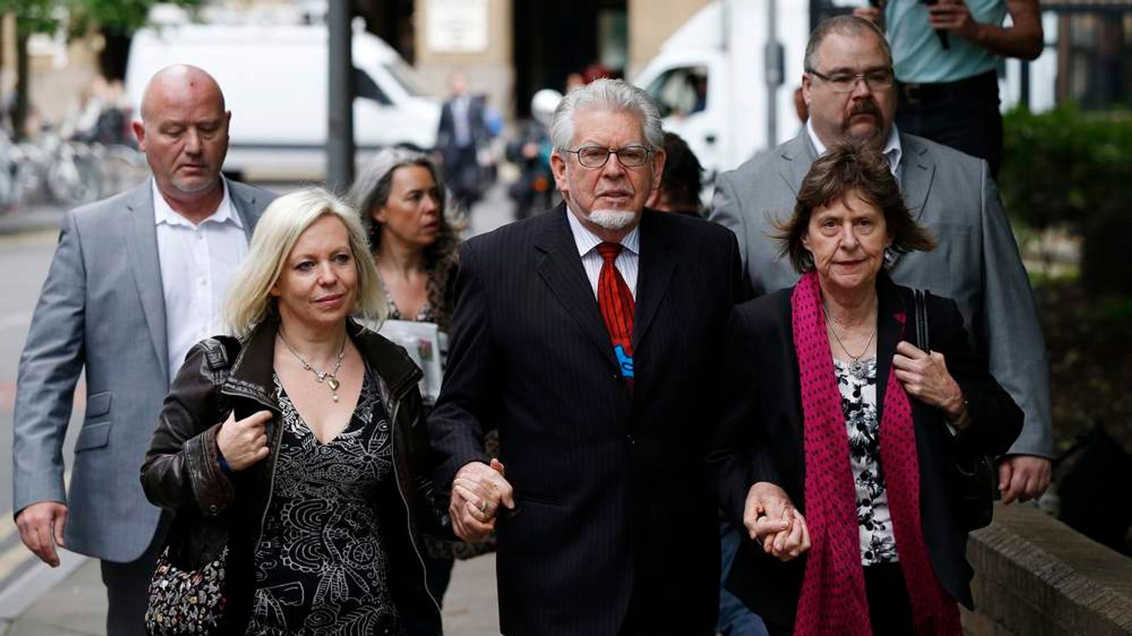 Rolf Harris Would 'Run Away From Giggling Girls' | UK News | Sky News