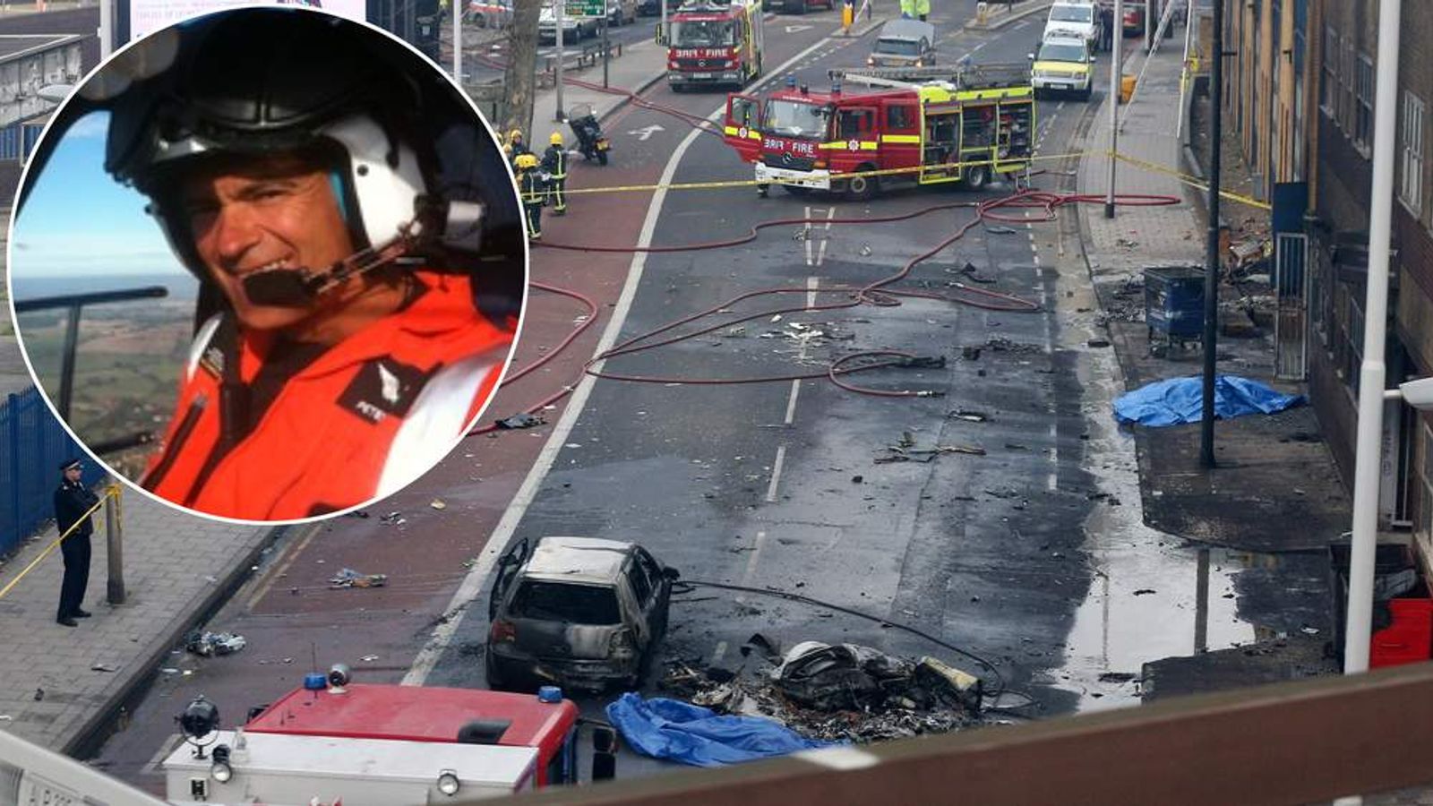 Helicopter Crash Pilot Decision To Fly 'Unsafe' UK News Sky News