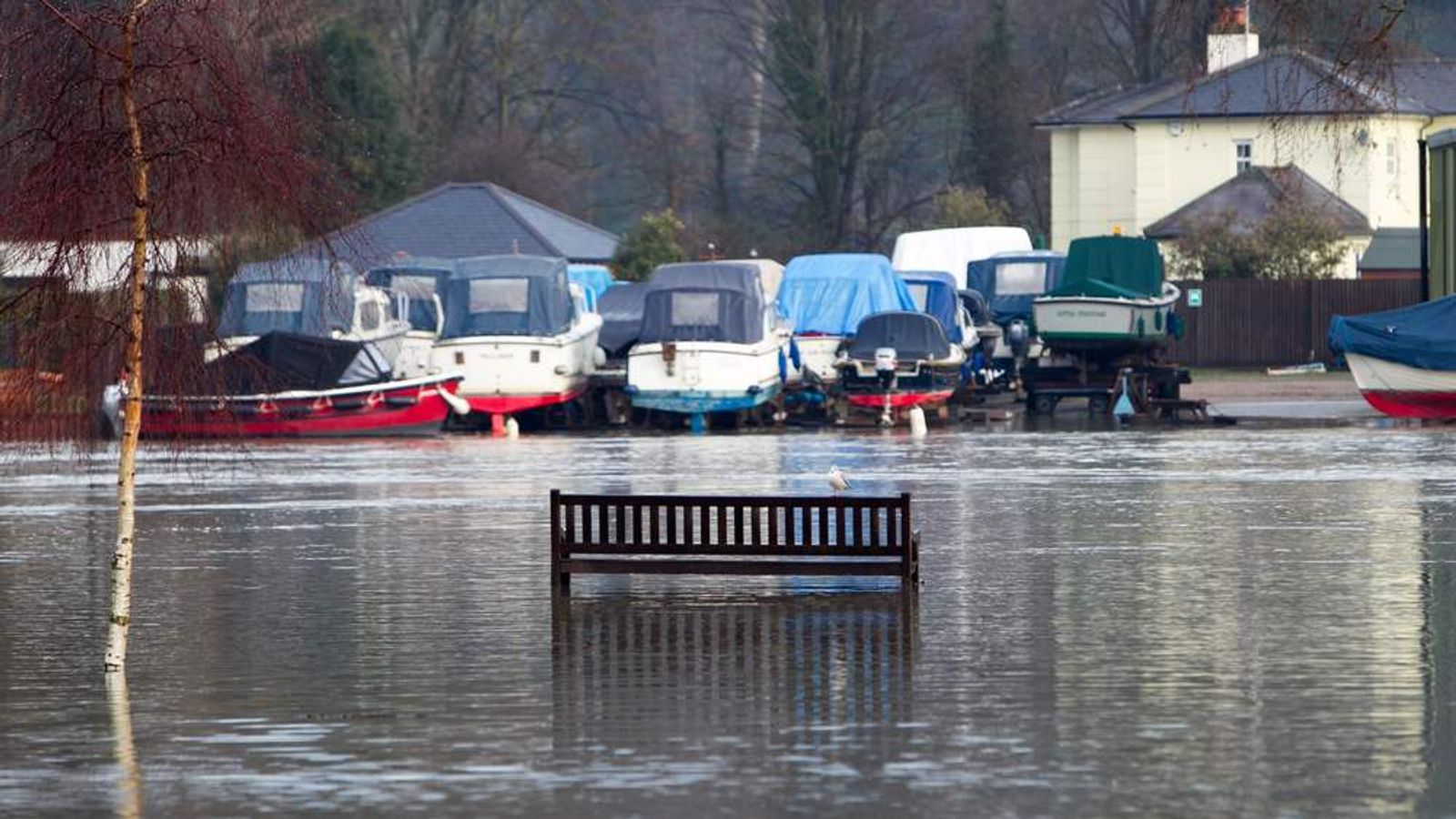 Flooding Scooter Driver Dies After River Fall UK News Sky News