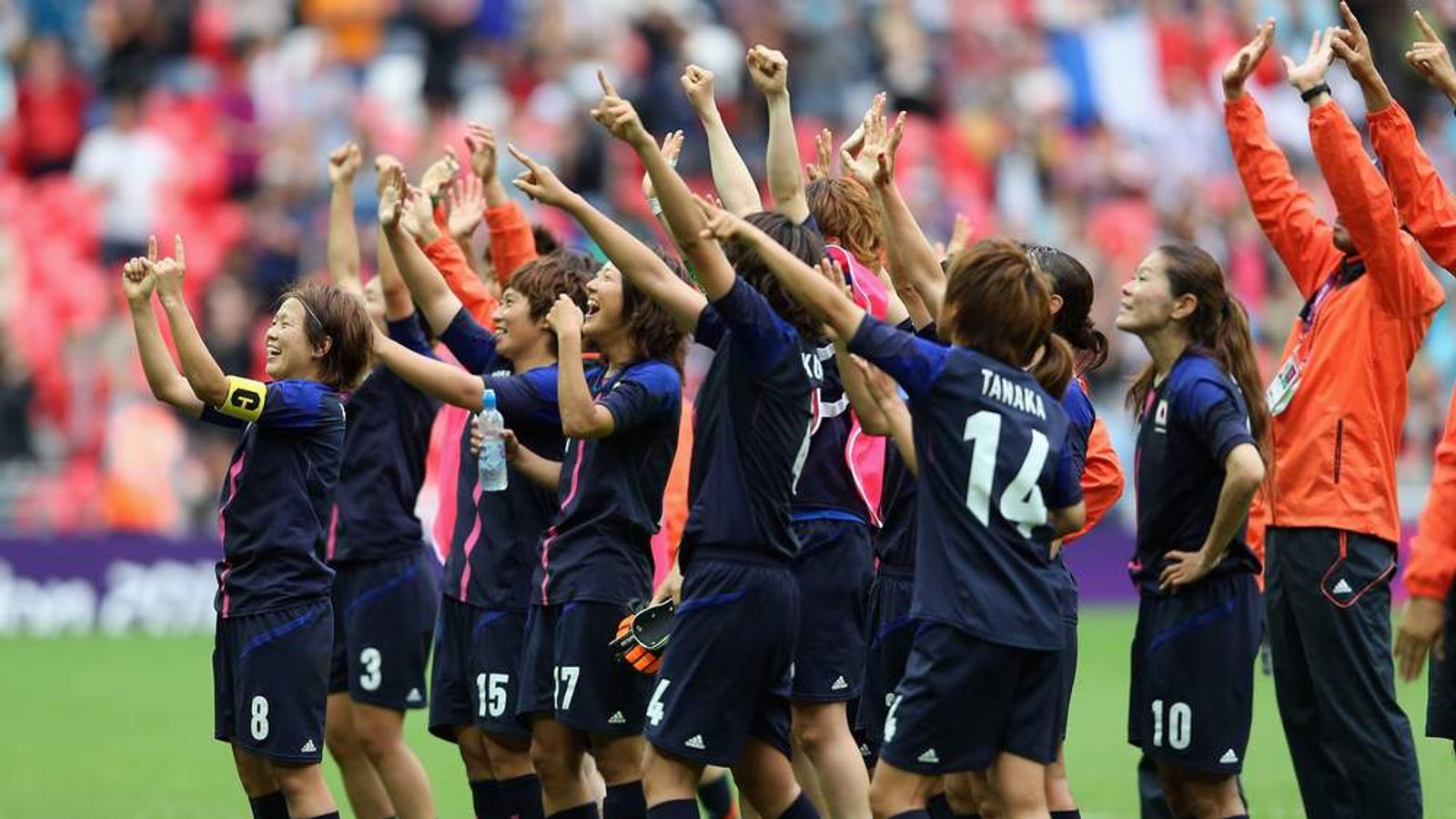 Japanese women&#39;s Football 2019. England as Japan.