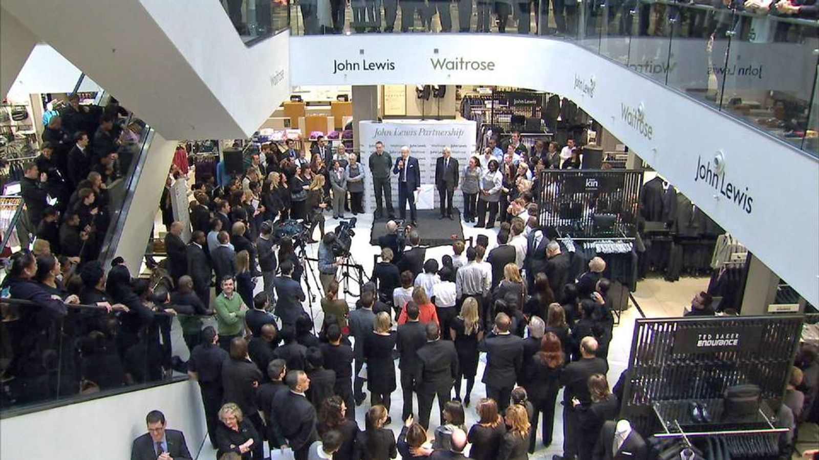 John Lewis Profits And Bonuses Rise Strongly Business News Sky News