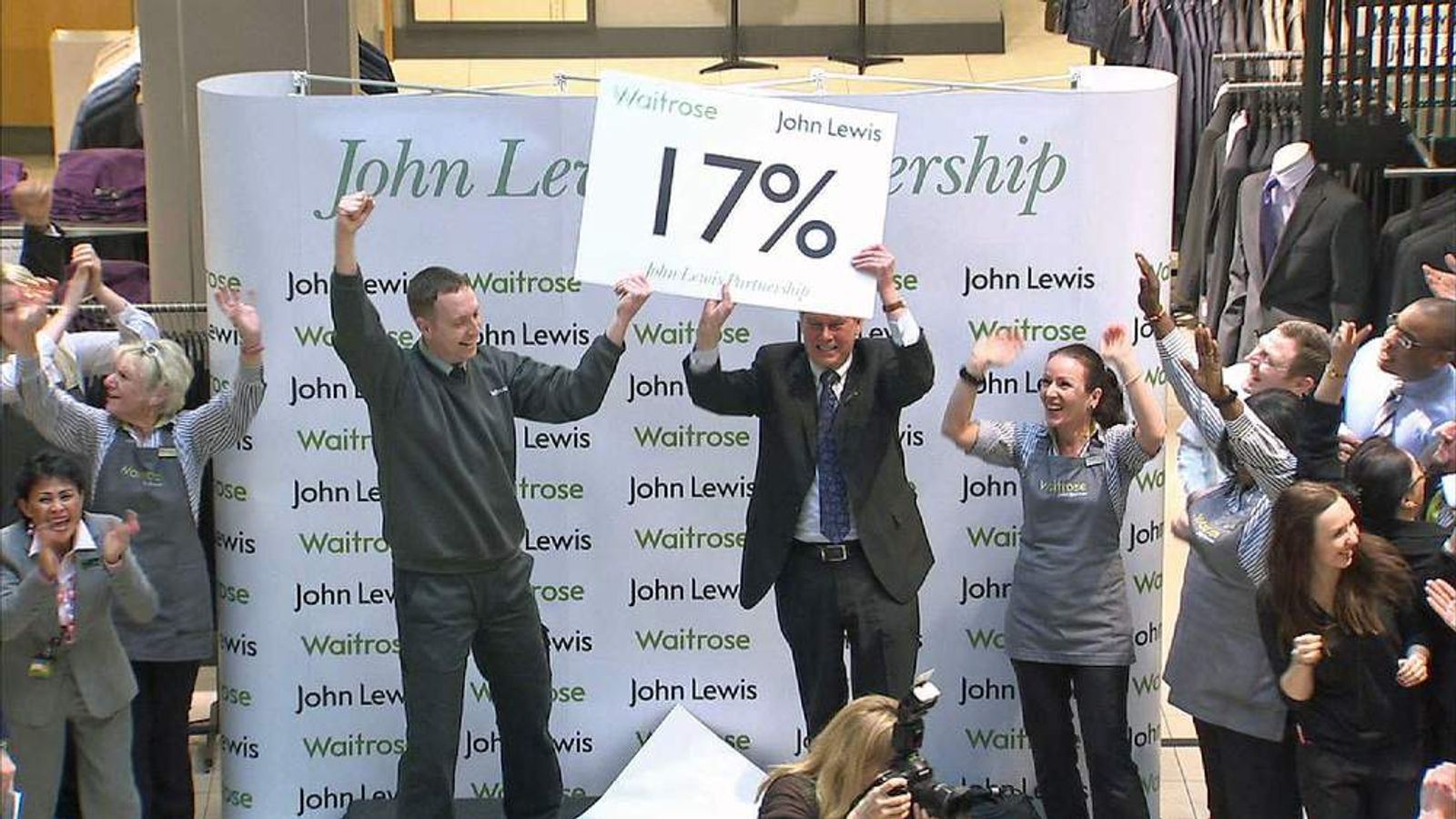 John Lewis Profits And Bonuses Rise Strongly Business News Sky News