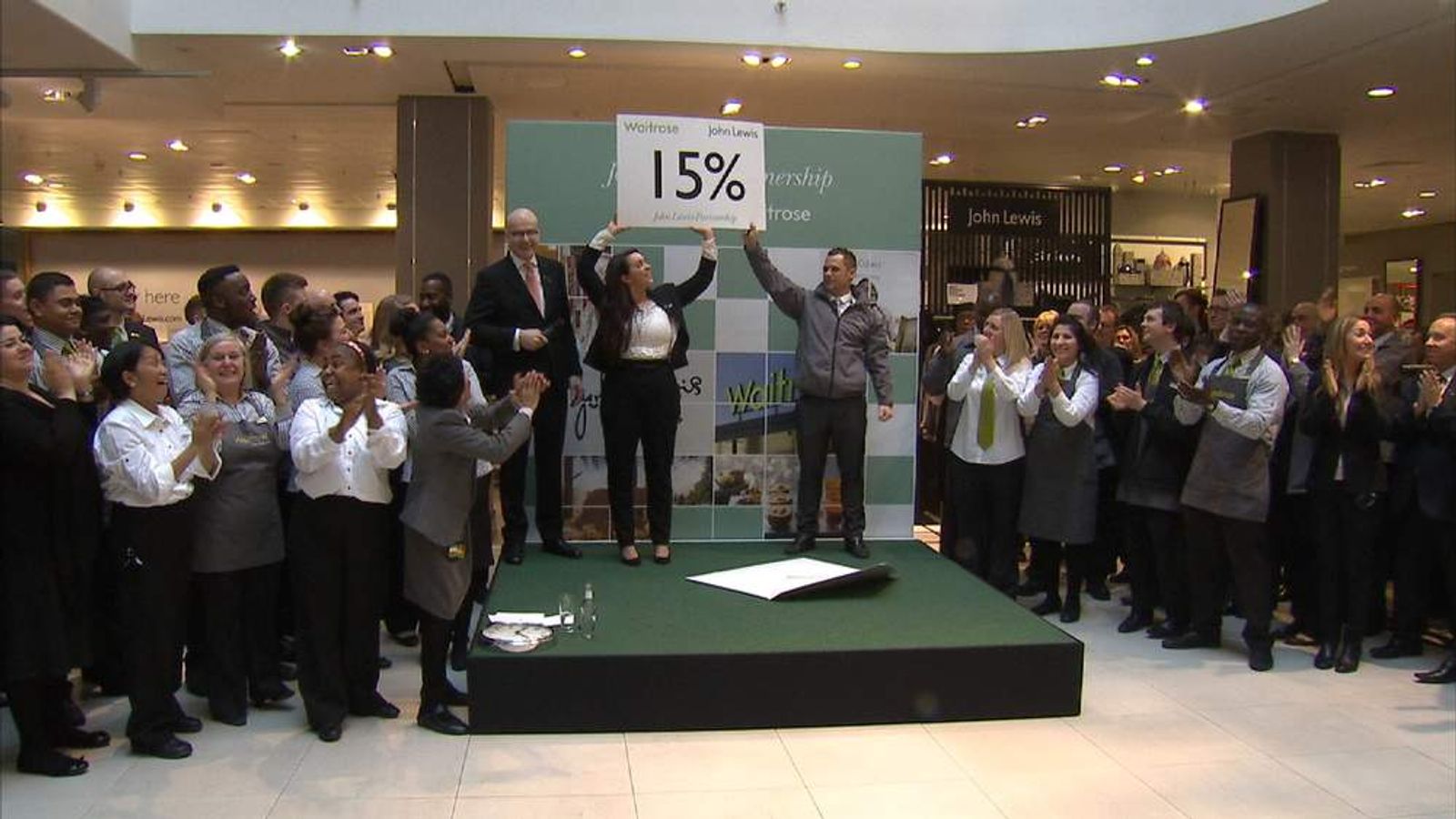 John Lewis Cuts Staff Bonus As Profits Rise Business News Sky News