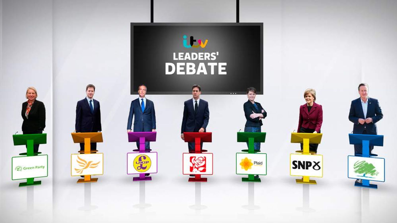 Whats At Stake For The Seven Party Leaders Politics News Sky News