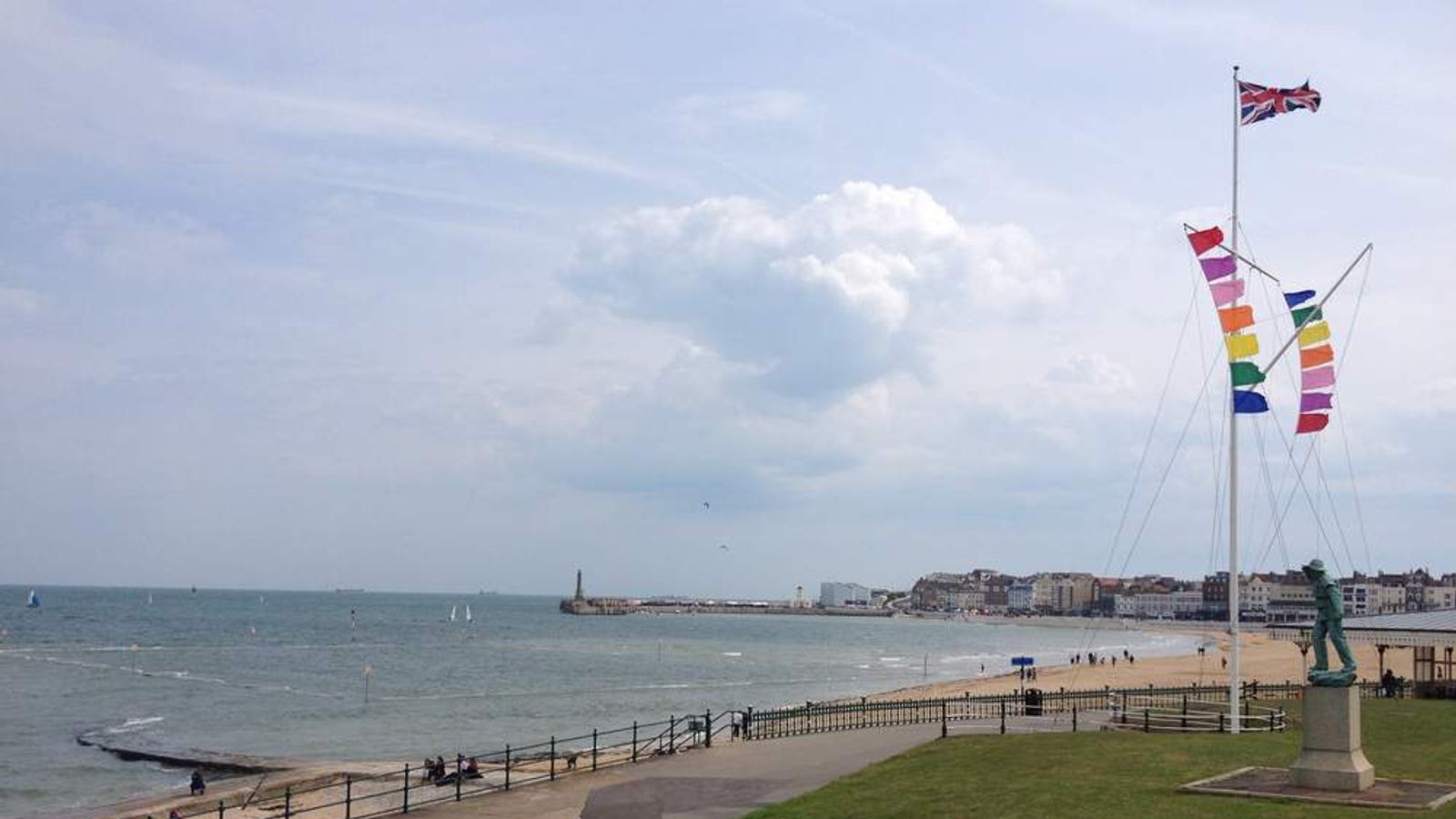 UKIP Tide Sweeps Up Margate Voters UK News Sky News