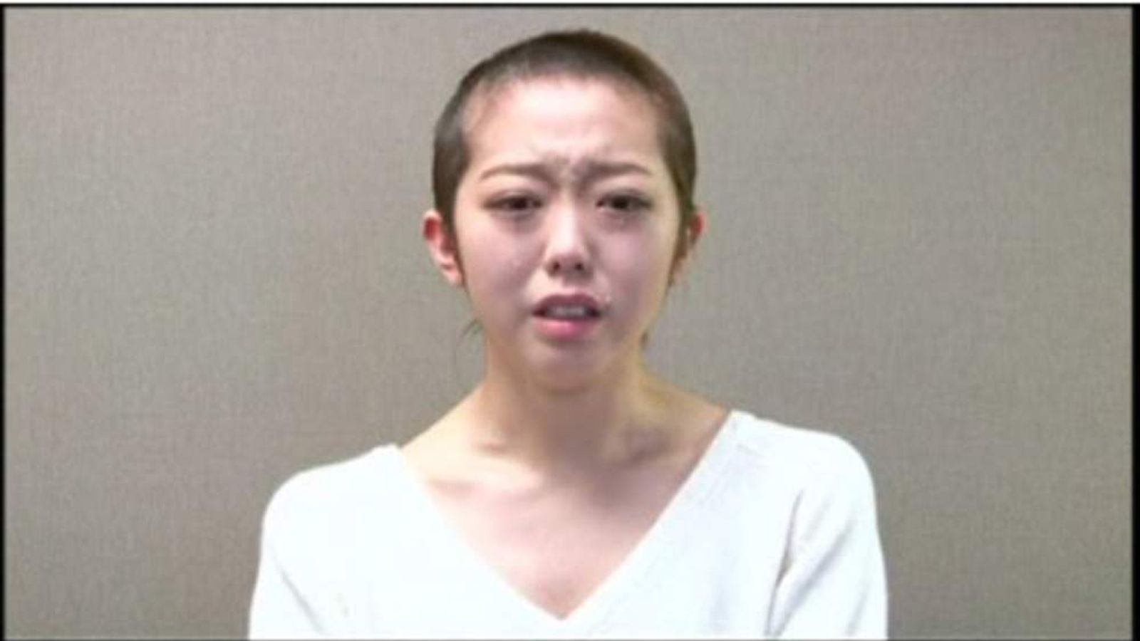 Japanese Pop Star Shaves Head As Apology World News Sky News