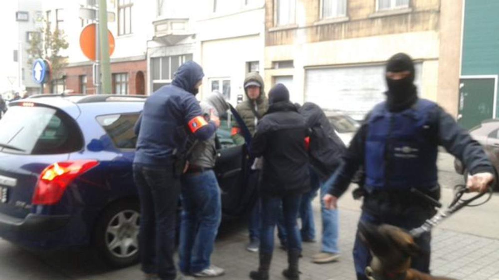 Hunt For Public Enemy No.1 Amid Belgian Raids World News Sky News