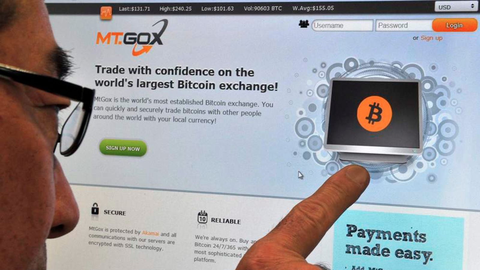 mt gox bitcoin exchange service