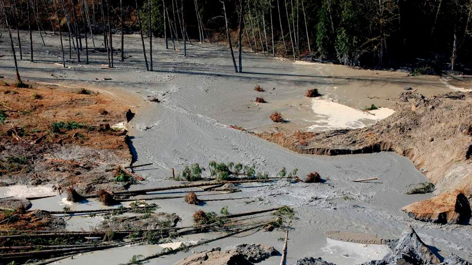 Mudslide Witnesses' Frantic Calls To 911 | US News | Sky News