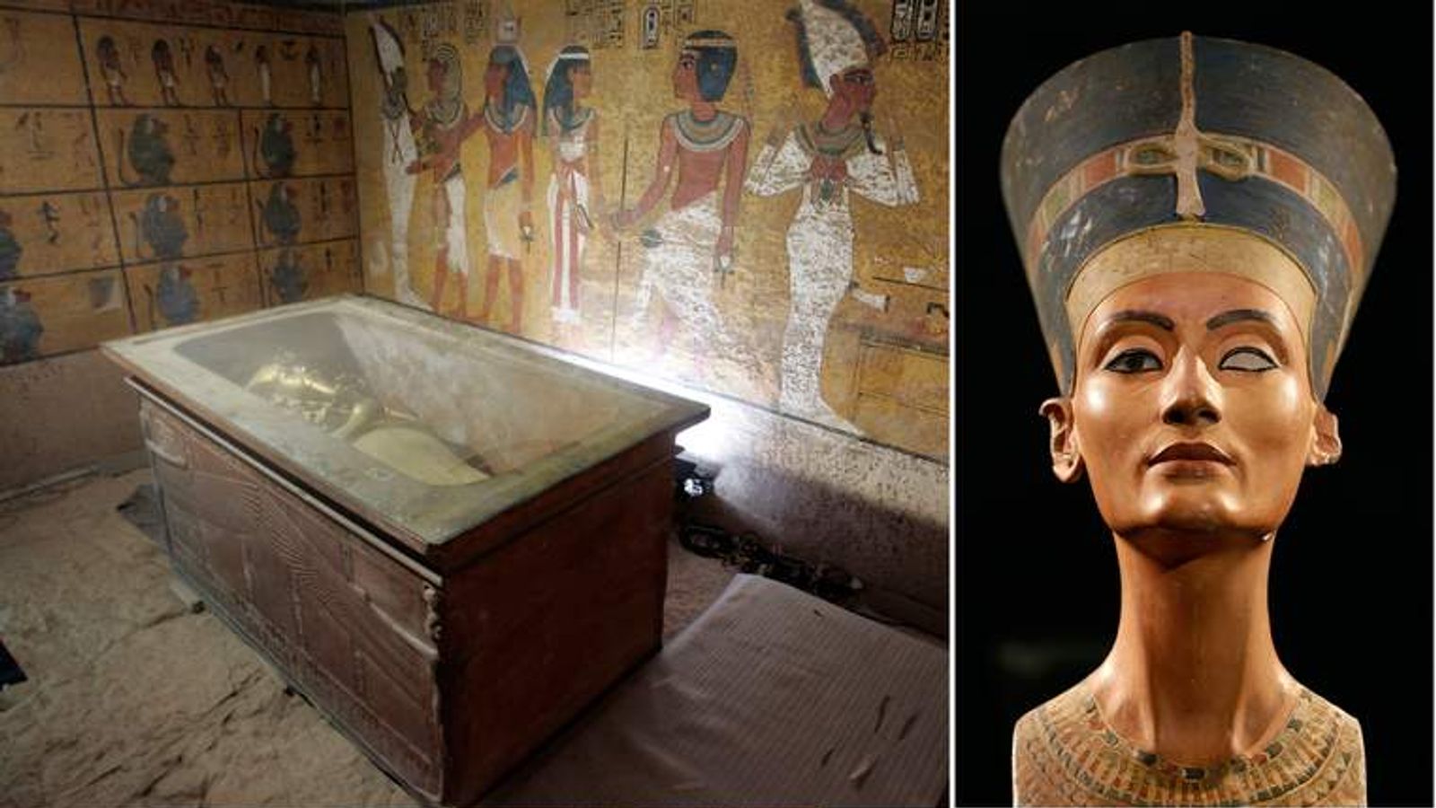 Was Nefertiti Buried Behind Secret Doorways