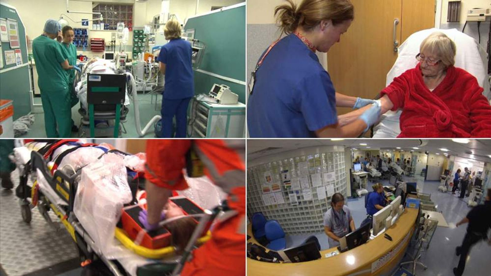 'It Never Stops': 24hrs Inside A Busy A&E Unit | UK News | Sky News