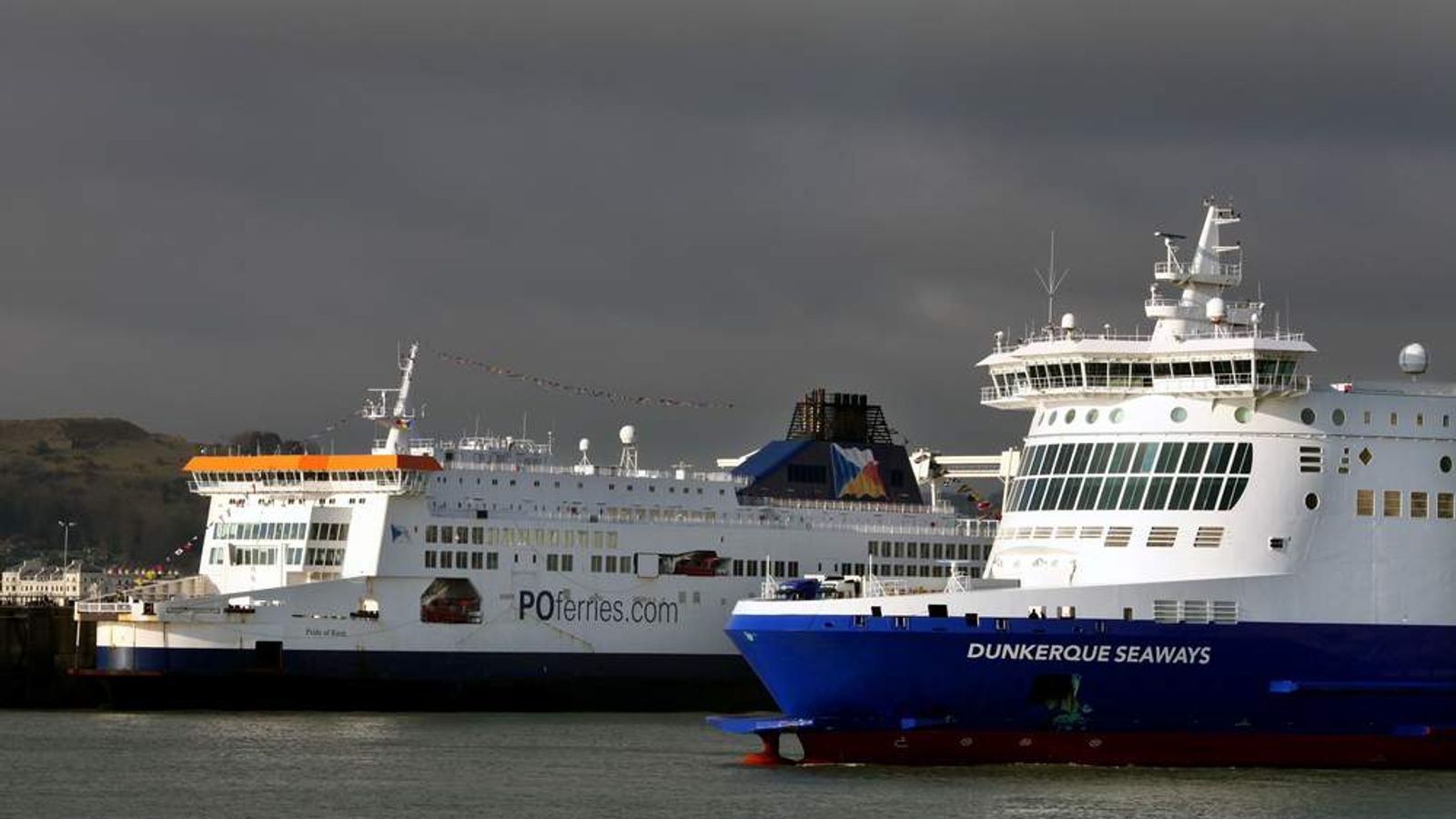Search For 'Overboard' Ferry Passenger Ends UK News Sky News