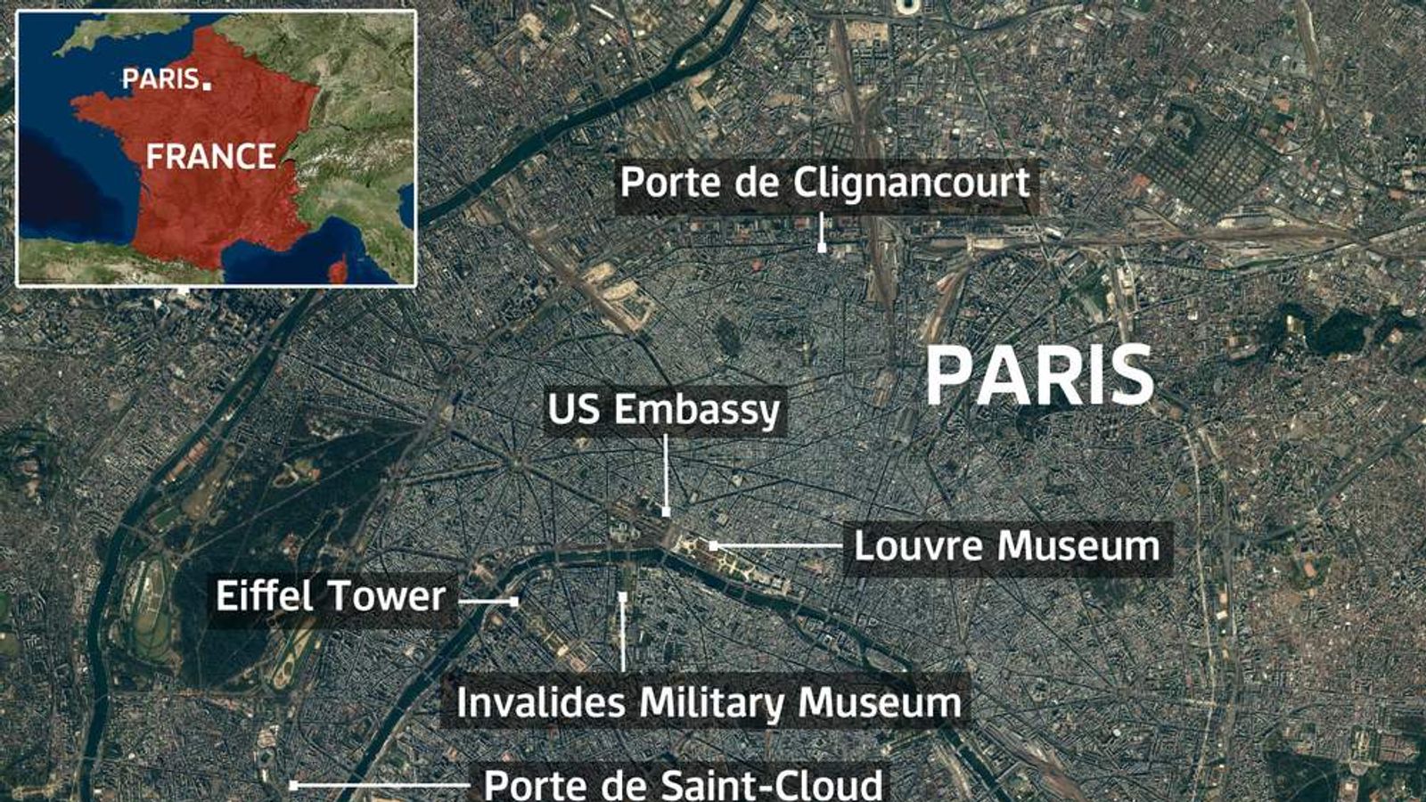 Paris Drone: Al Jazeera Journalists Arrested | World News | Sky News