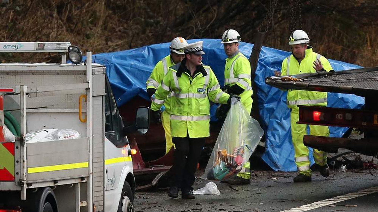 M6 Car Crash: Police Appeal For Information | UK News | Sky News