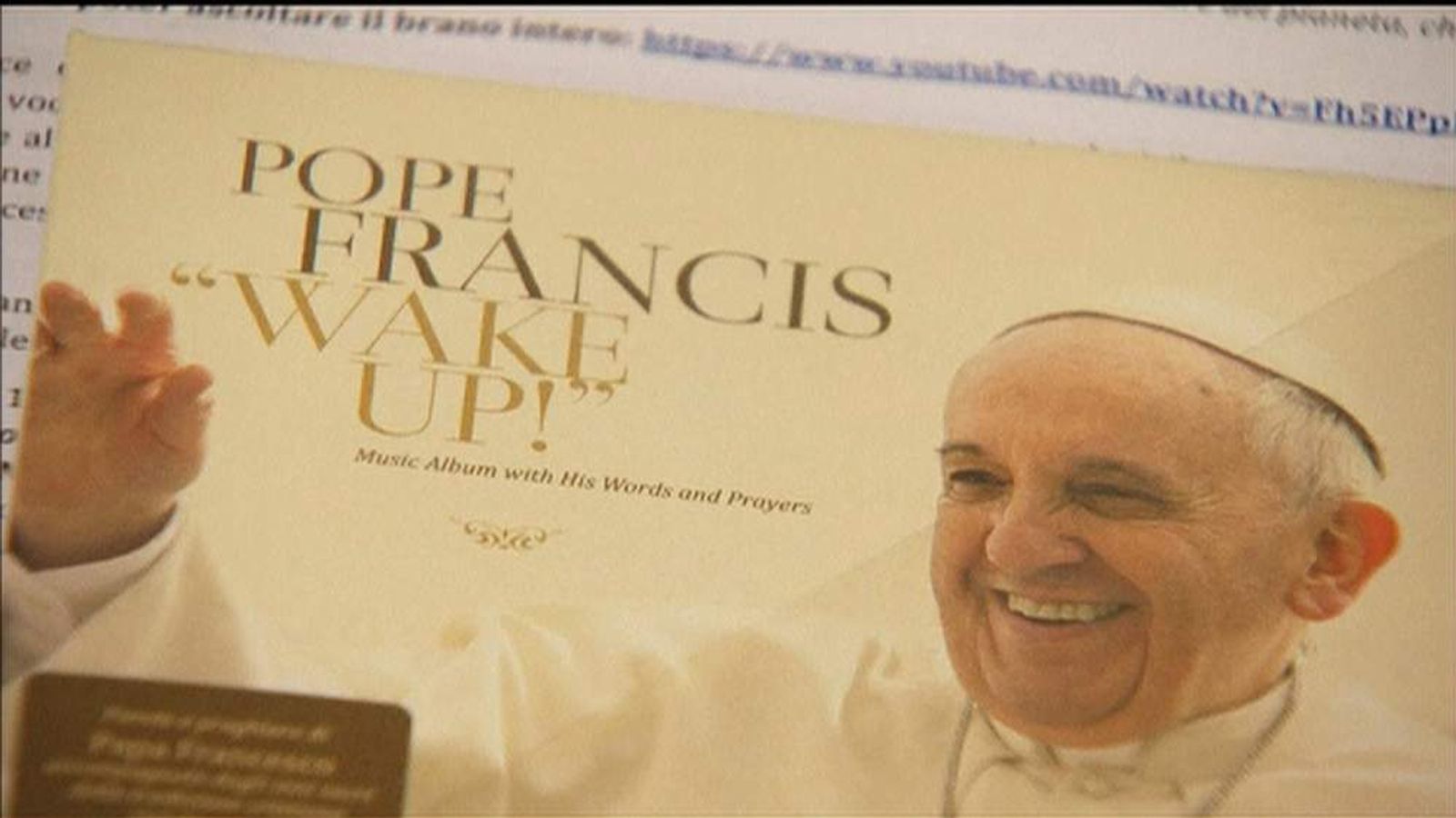 Xmas Number One? Pope Releases Debut Album | World News | Sky News