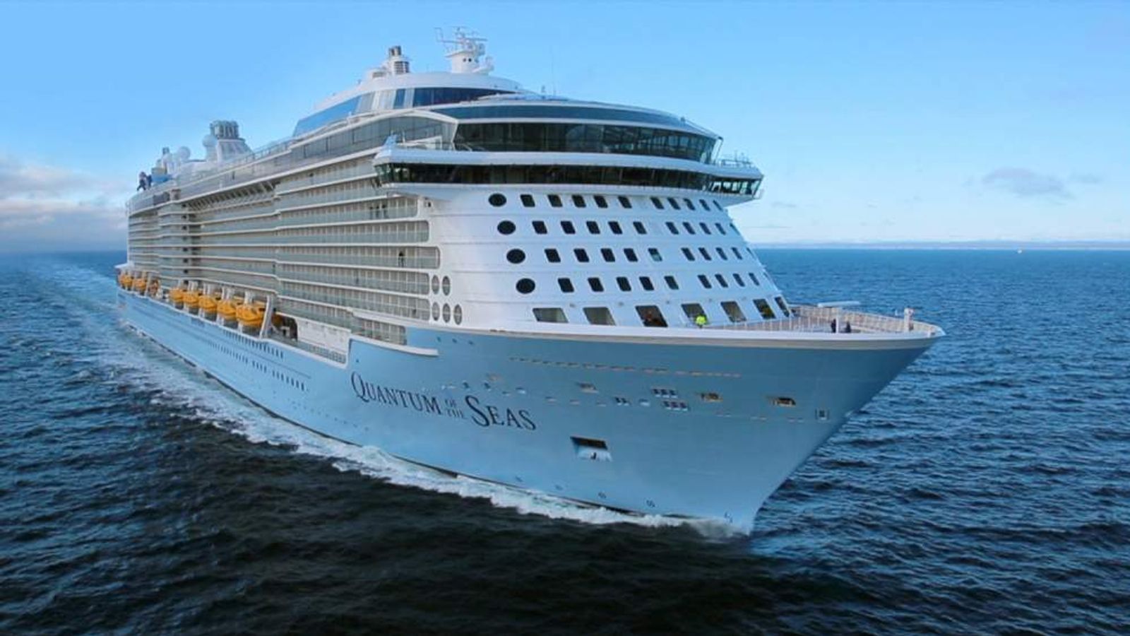 Royal Caribbean Boss Unveils Quantum Of The Seas | Scoop News | Sky News