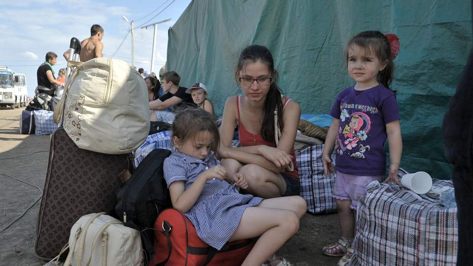 Ukraine Russia Troop BuildUp Invasion Fear World News Sky News