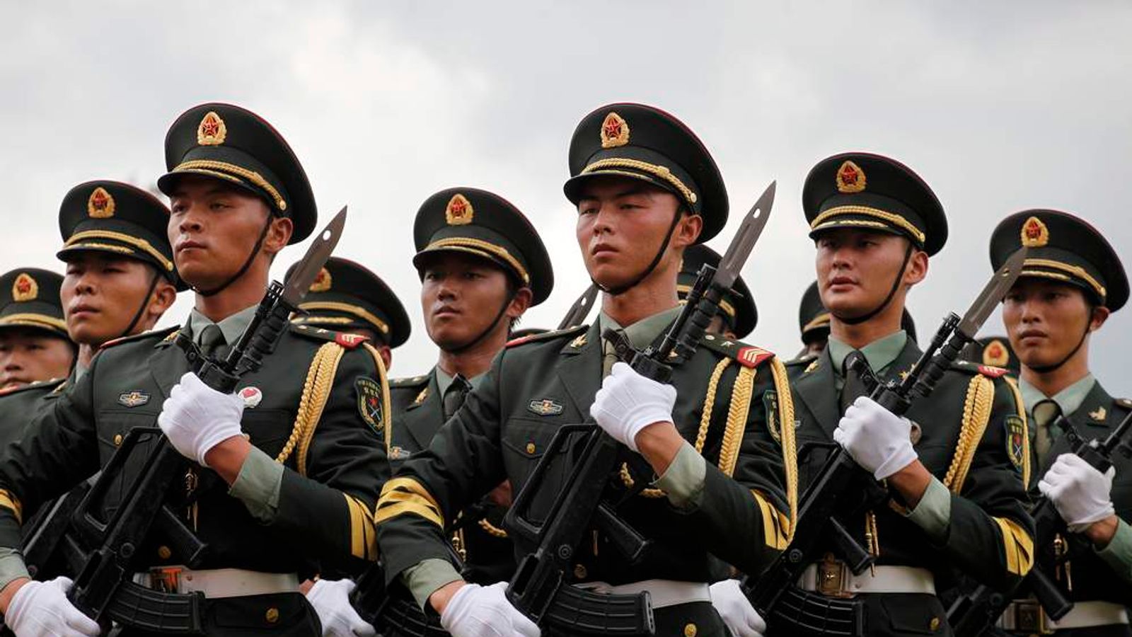 China Celebrates Its Growing Military Might | World News | Sky News