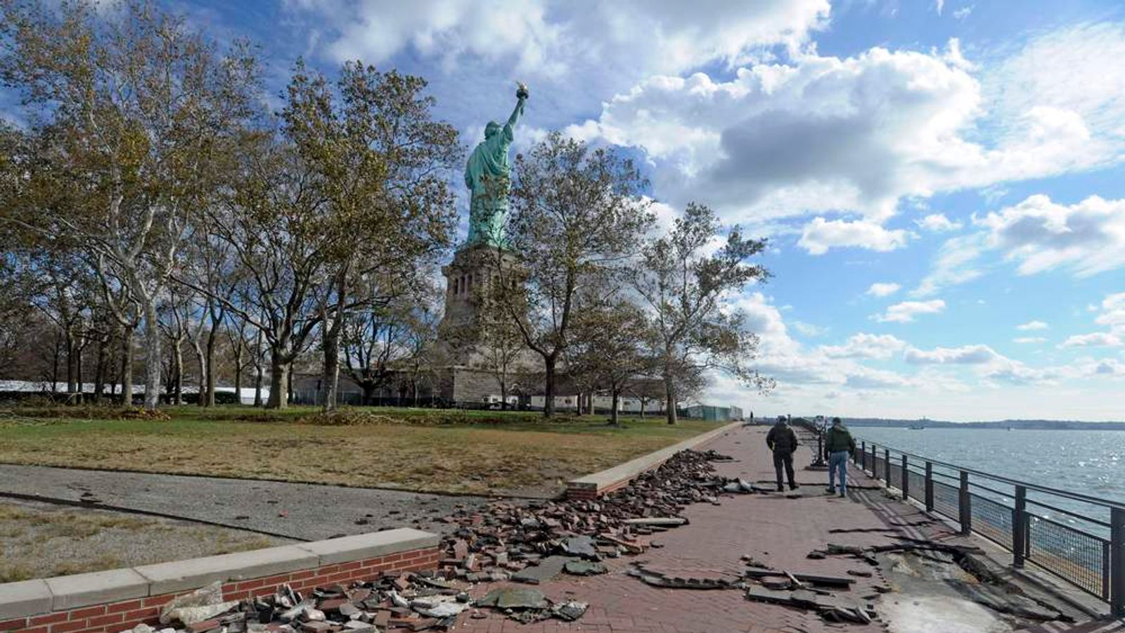 Statue Of Liberty To Reopen After Sandy | US News | Sky News