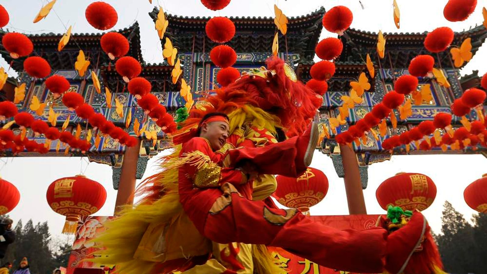 China Ushers In Year Of The Snake World News Sky News China Ushers In Year Of The Snake World News Sky News