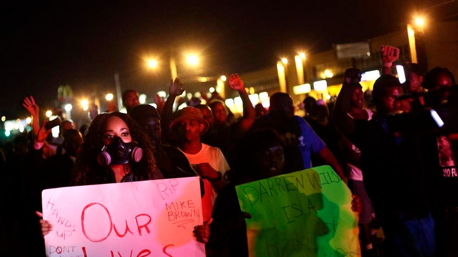 Protesters Held After Second Missouri Shooting US News Sky News