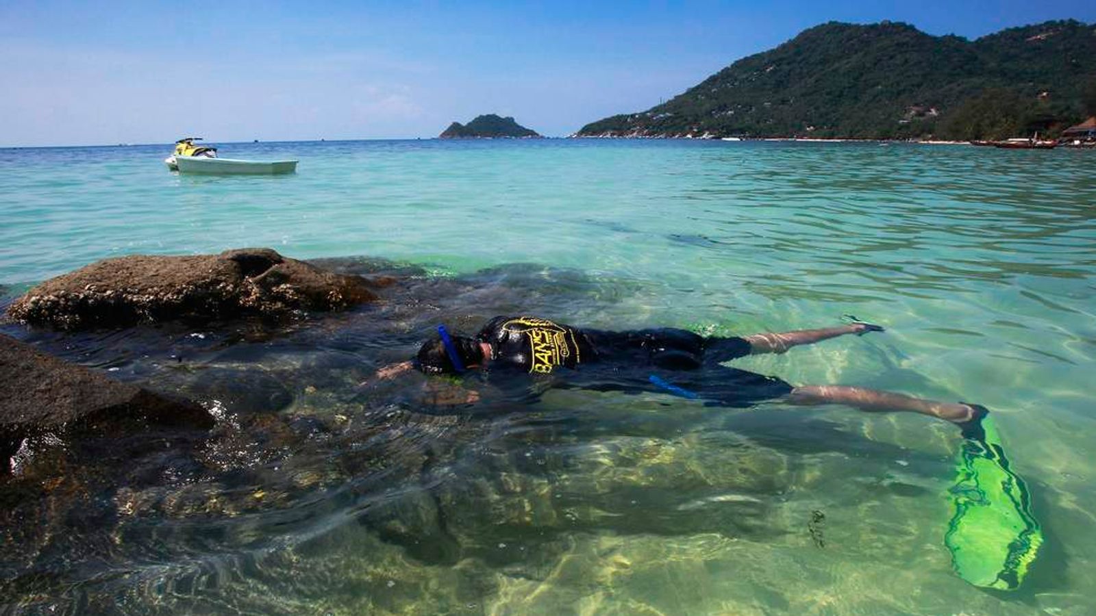 Thailand CCTV Of British Man Killed On Beach World News Sky News