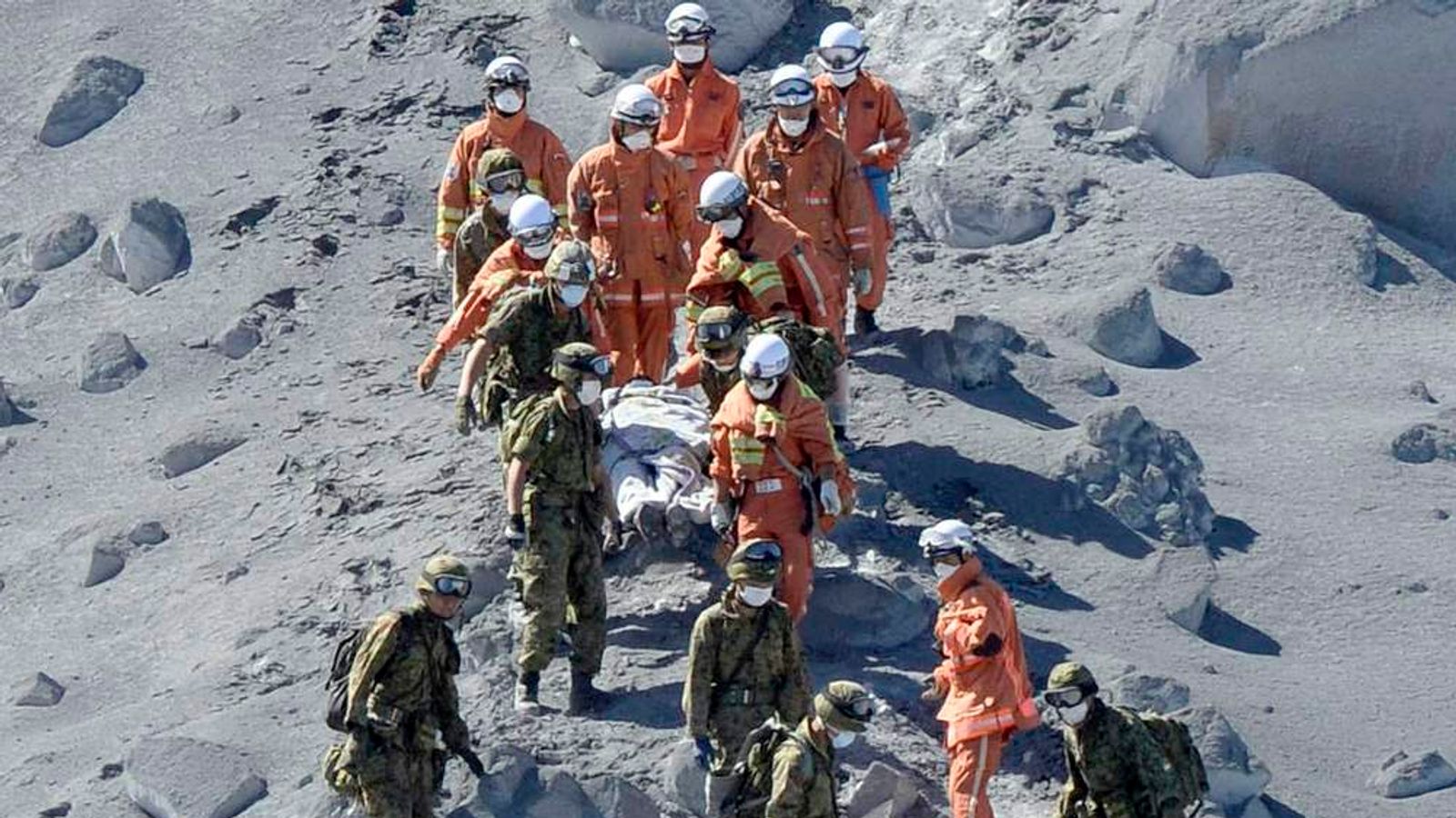 Twelve More Bodies Found On Deadly Japan Volcano | World News