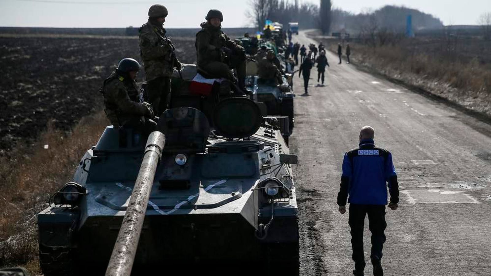 Deaths In Ukraine Shake Fragile Ceasefire | World News | Sky News