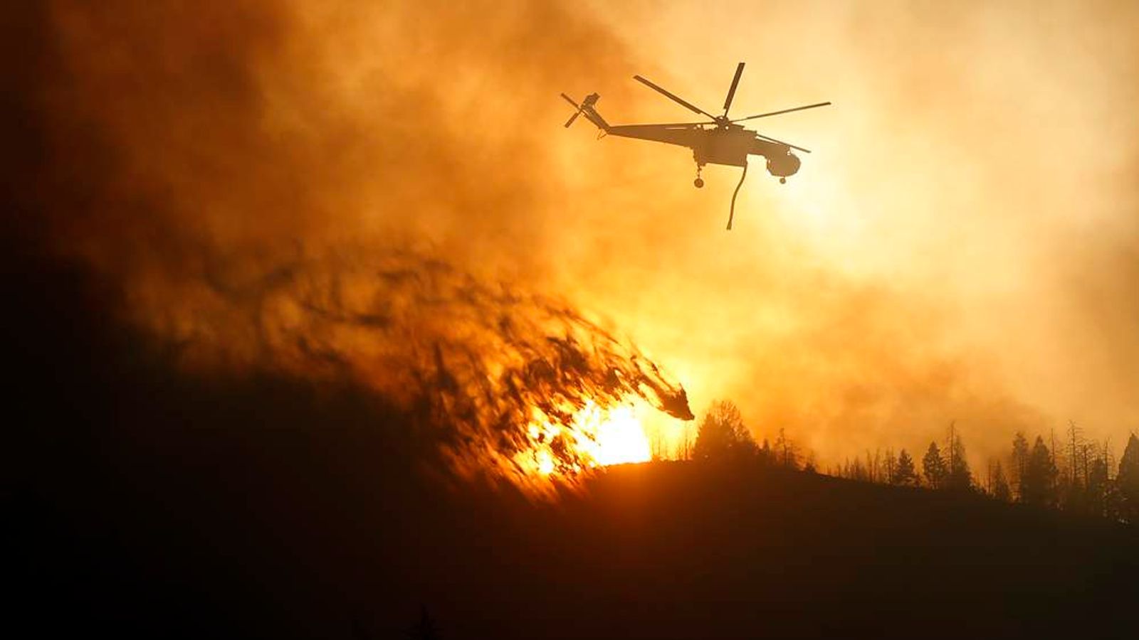 Idaho Wildfires Thousands Are Evacuated Us News Sky News 3704