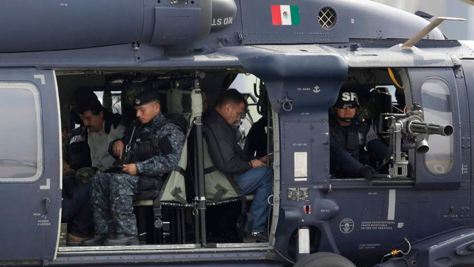 Fears Mexican Drug Kingpin Could Escape Again | US News | Sky News