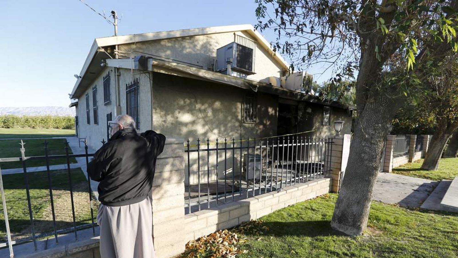 Man Accused Of Hate Crime Over Mosque Arson | US News | Sky News