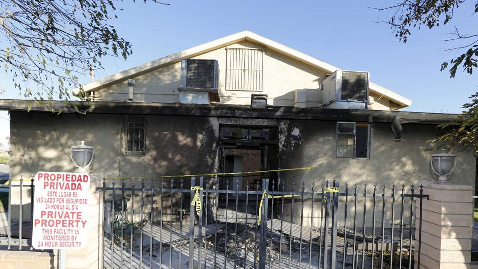 Man Accused Of Hate Crime Over Mosque Arson | US News | Sky News