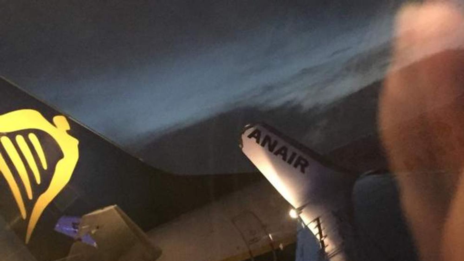 Ryanair Planes Damaged In Runway Collision World News Sky News