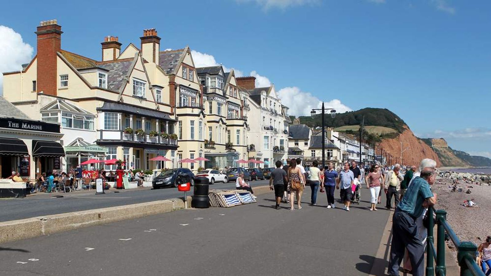 Devon Resort Sidmouth Left 2.3m By Banker UK News Sky News