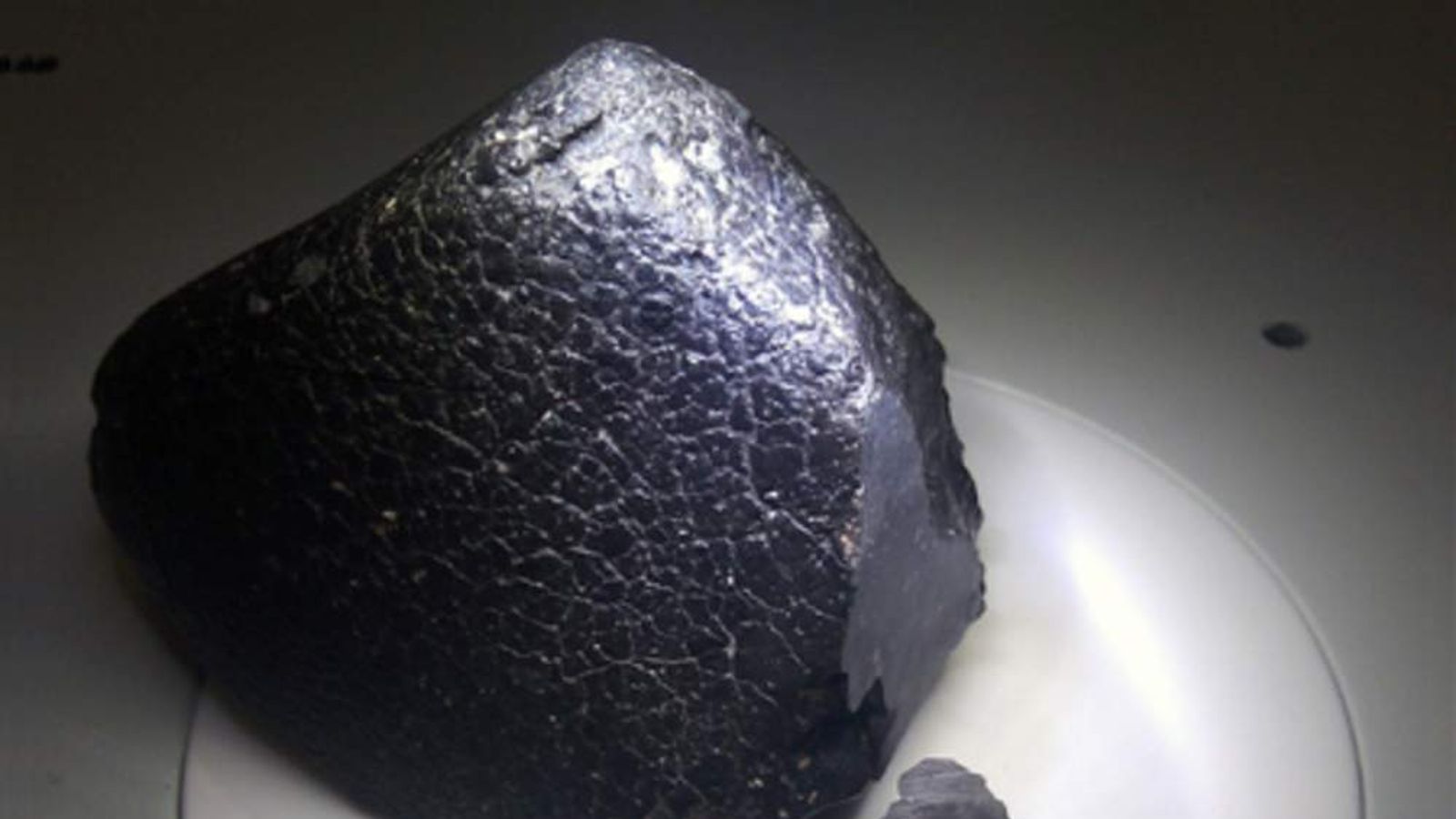 black meteorite