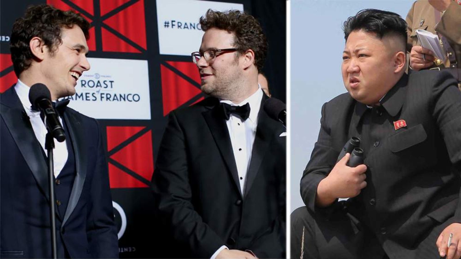 Rogen And Franco's Kim JongUn Film Is 'War' World News Sky News