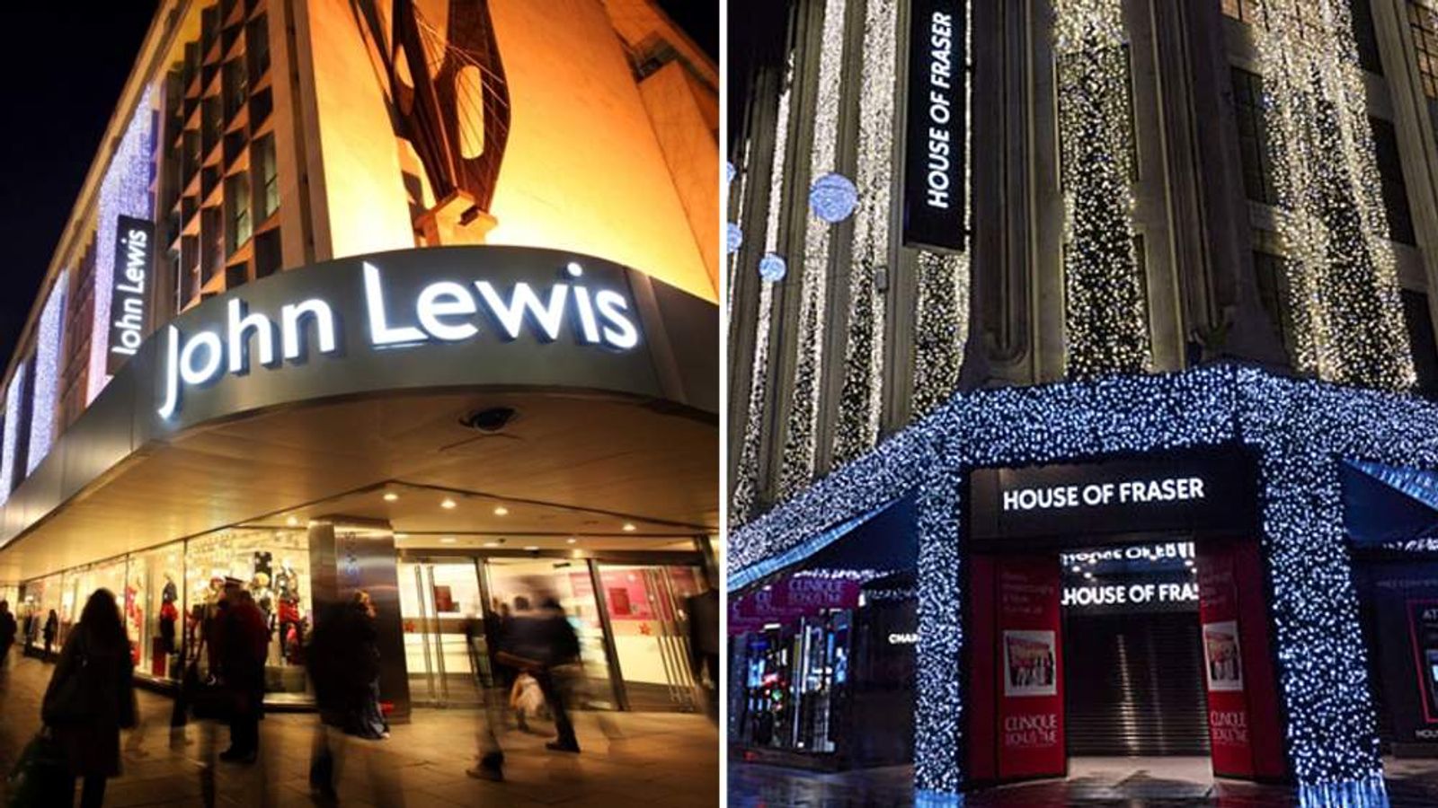 House Of Fraser Enjoys 'Record' Christmas | Business News | Sky News