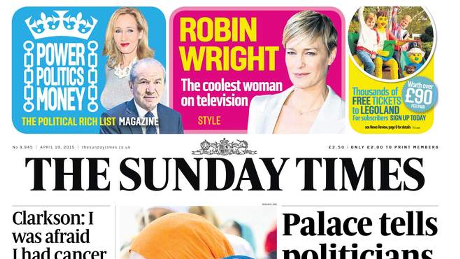 Sunday's National Newspaper Front Pages | UK News | Sky News