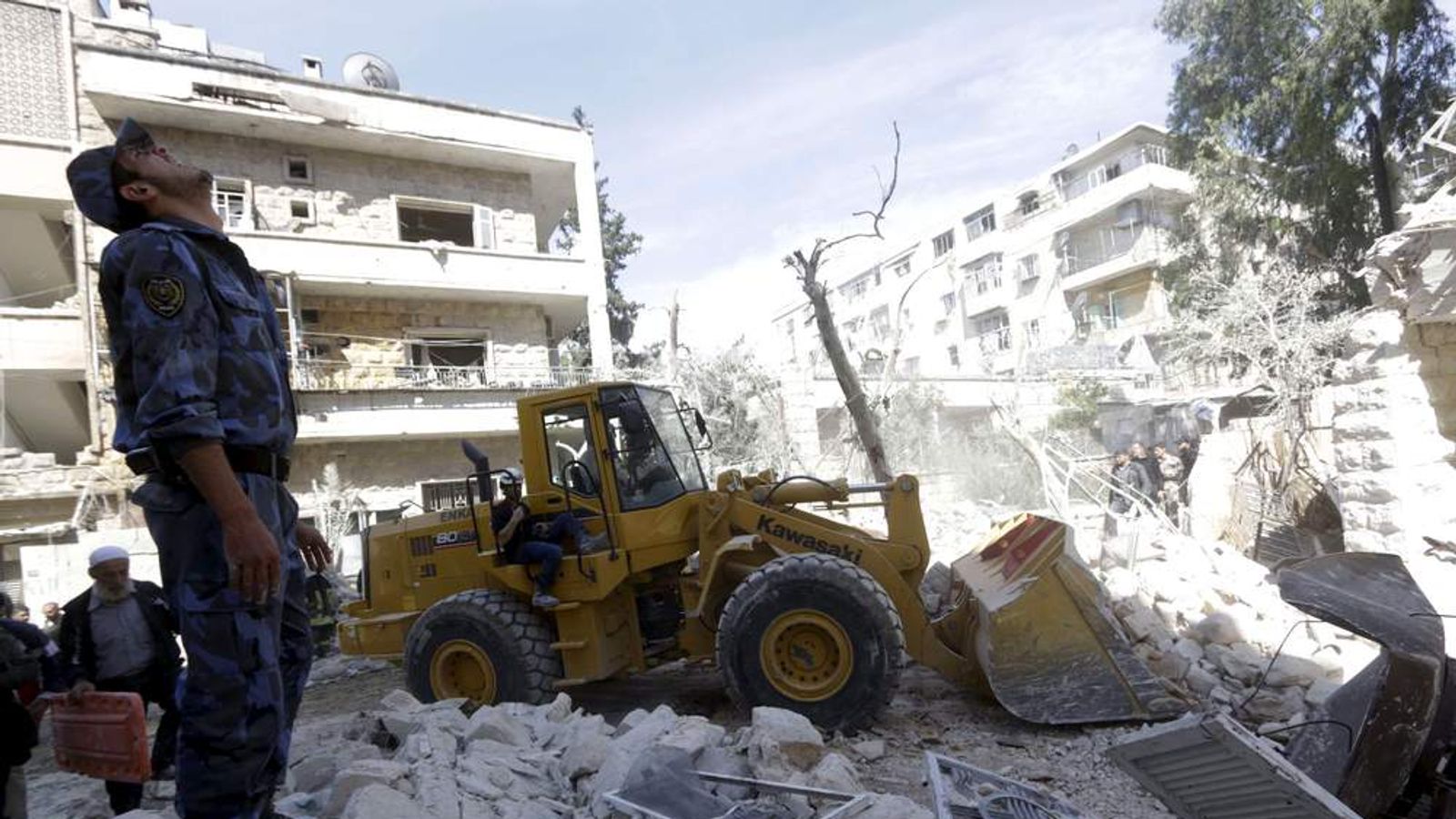 Amnesty Slams Syria Over Barrel Bombs | World News | Sky News