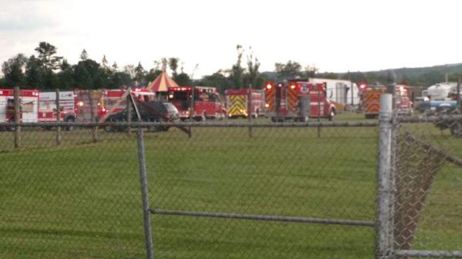 Circus Tent Collapse Kills Dad And Daughter US News Sky News