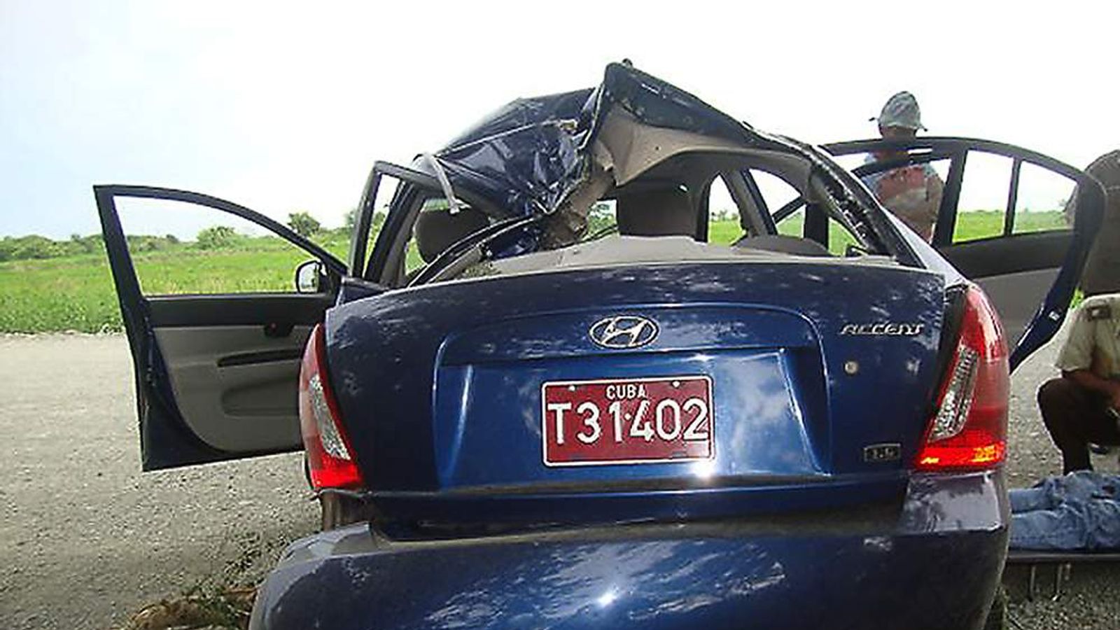 Cuban Dissident Car Crash 'Was Assassination' World News Sky News