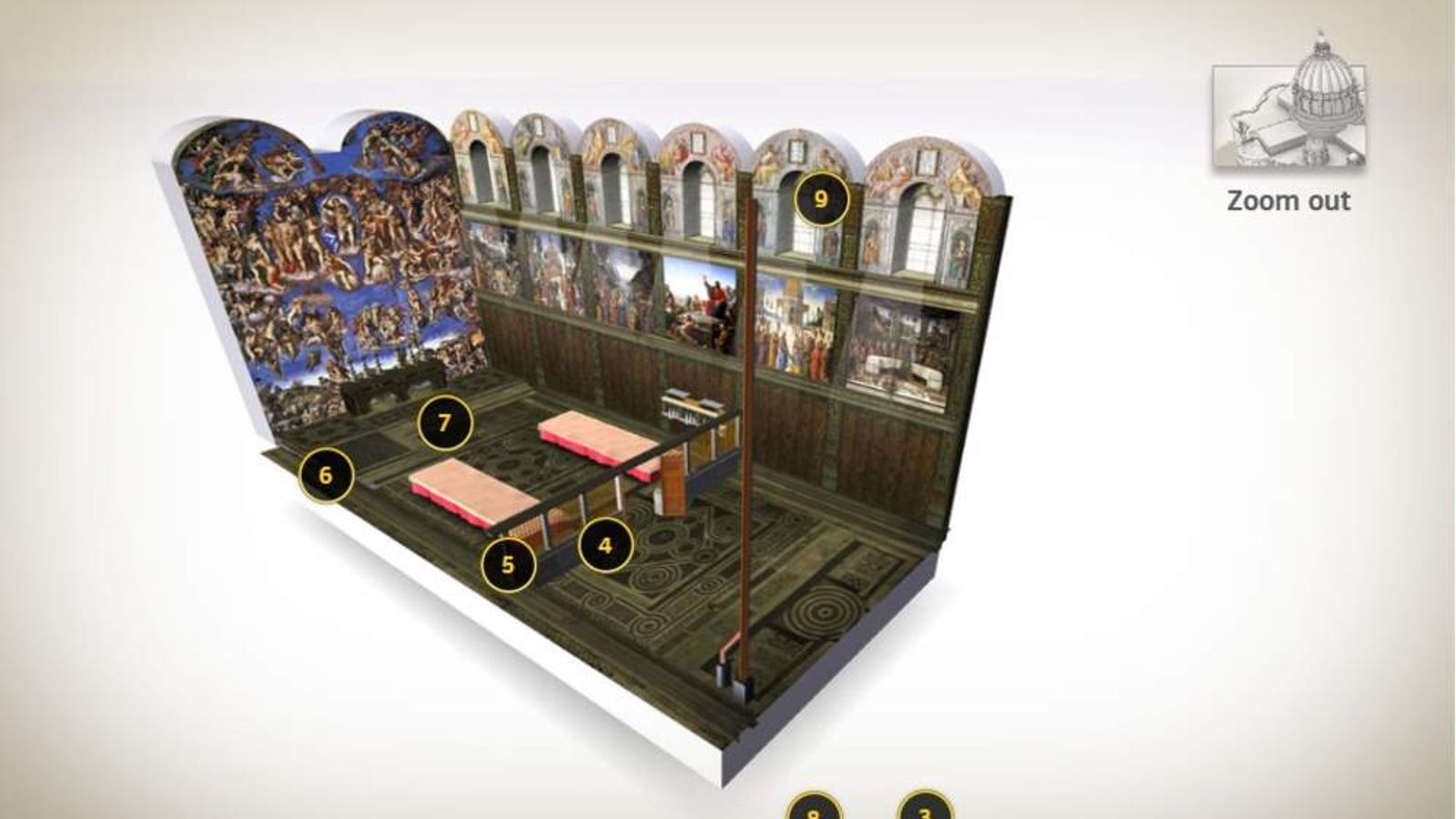 Interactive Vatican City And The Papal Conclave World News Sky News Interactive Vatican City And The Papal Conclave World News Sky News