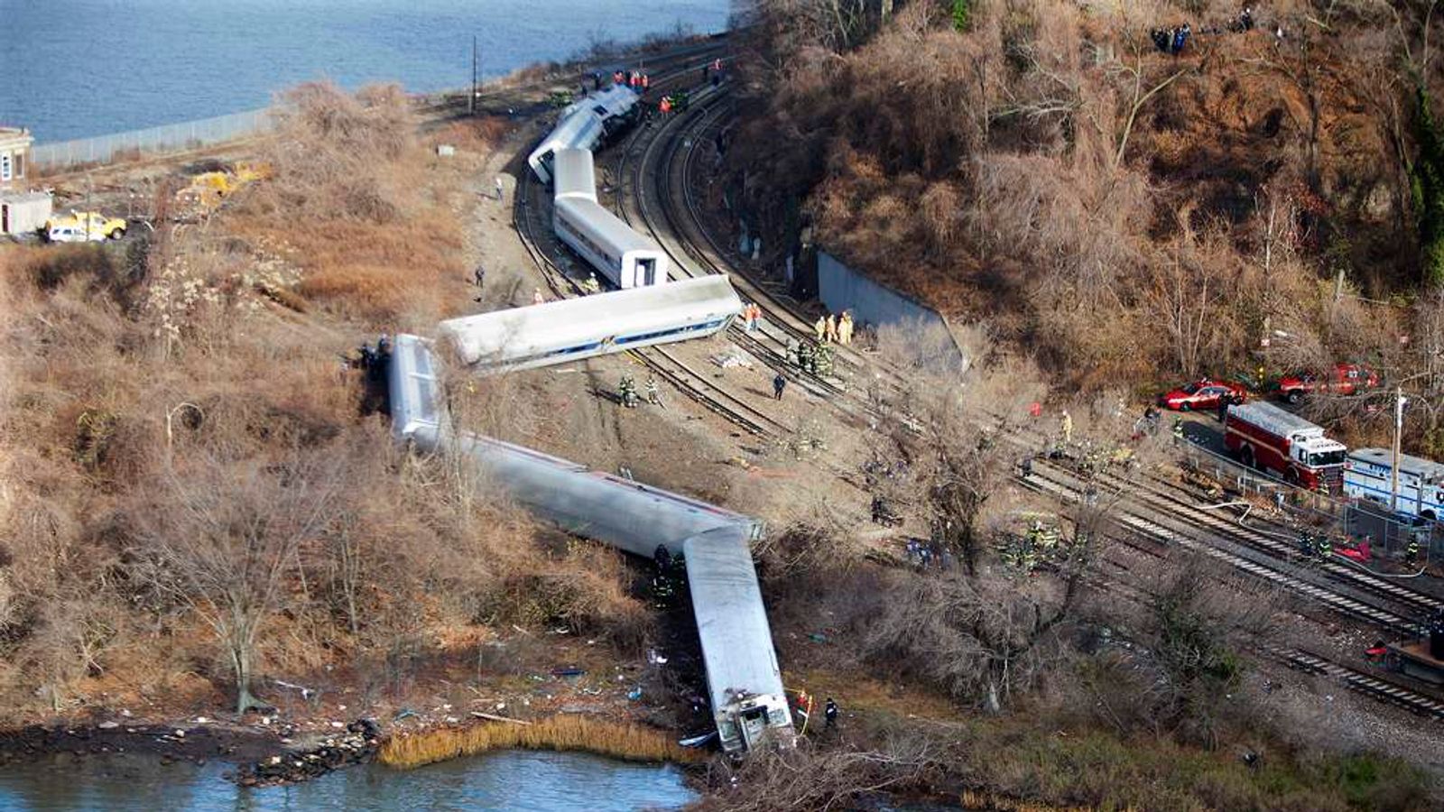 NYC Train Crash: Driver Says He 'Lost Focus' | US News | Sky News