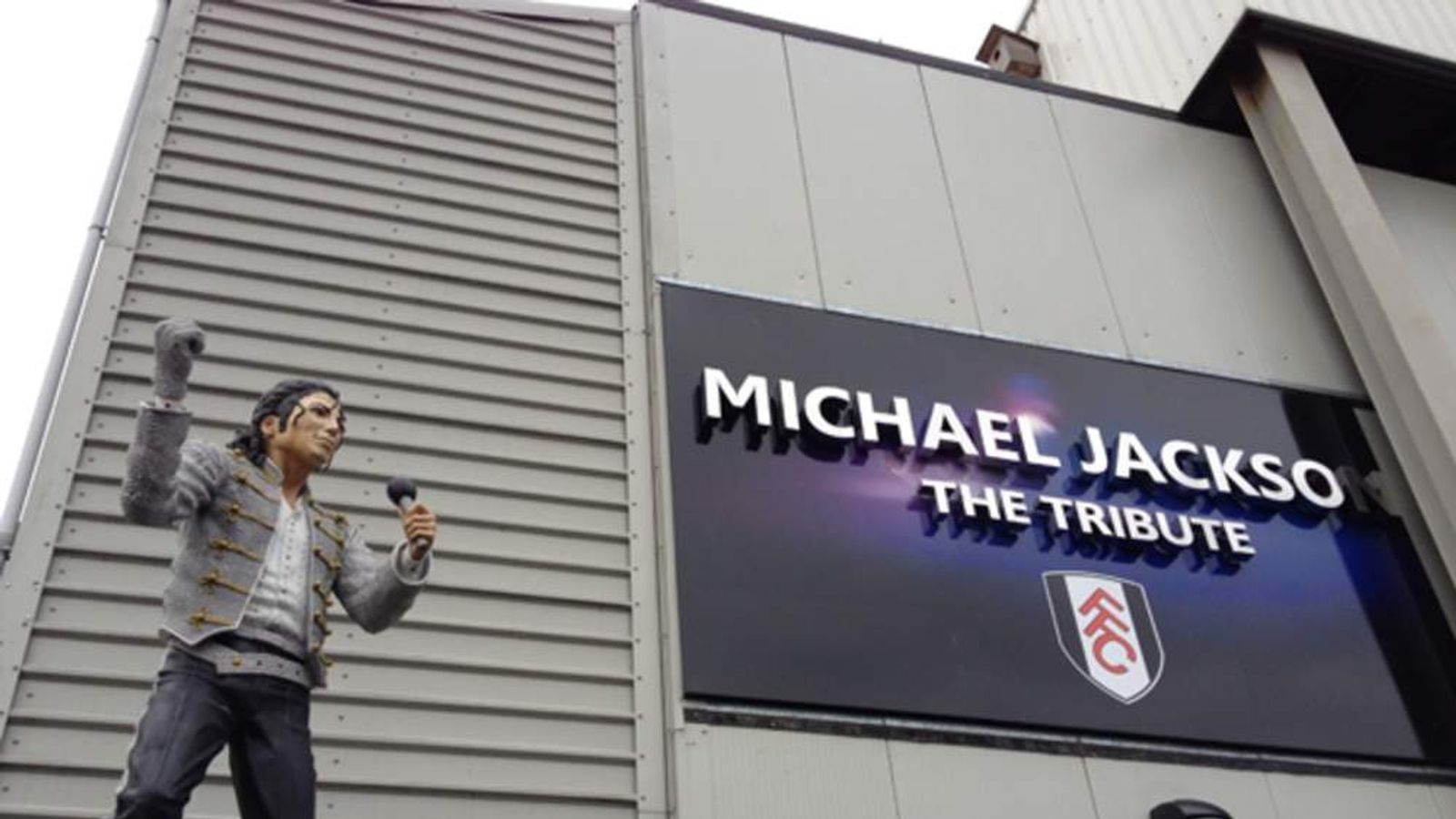 Fulham Defend Michael Jackson Statue Decision | UK News | Sky News