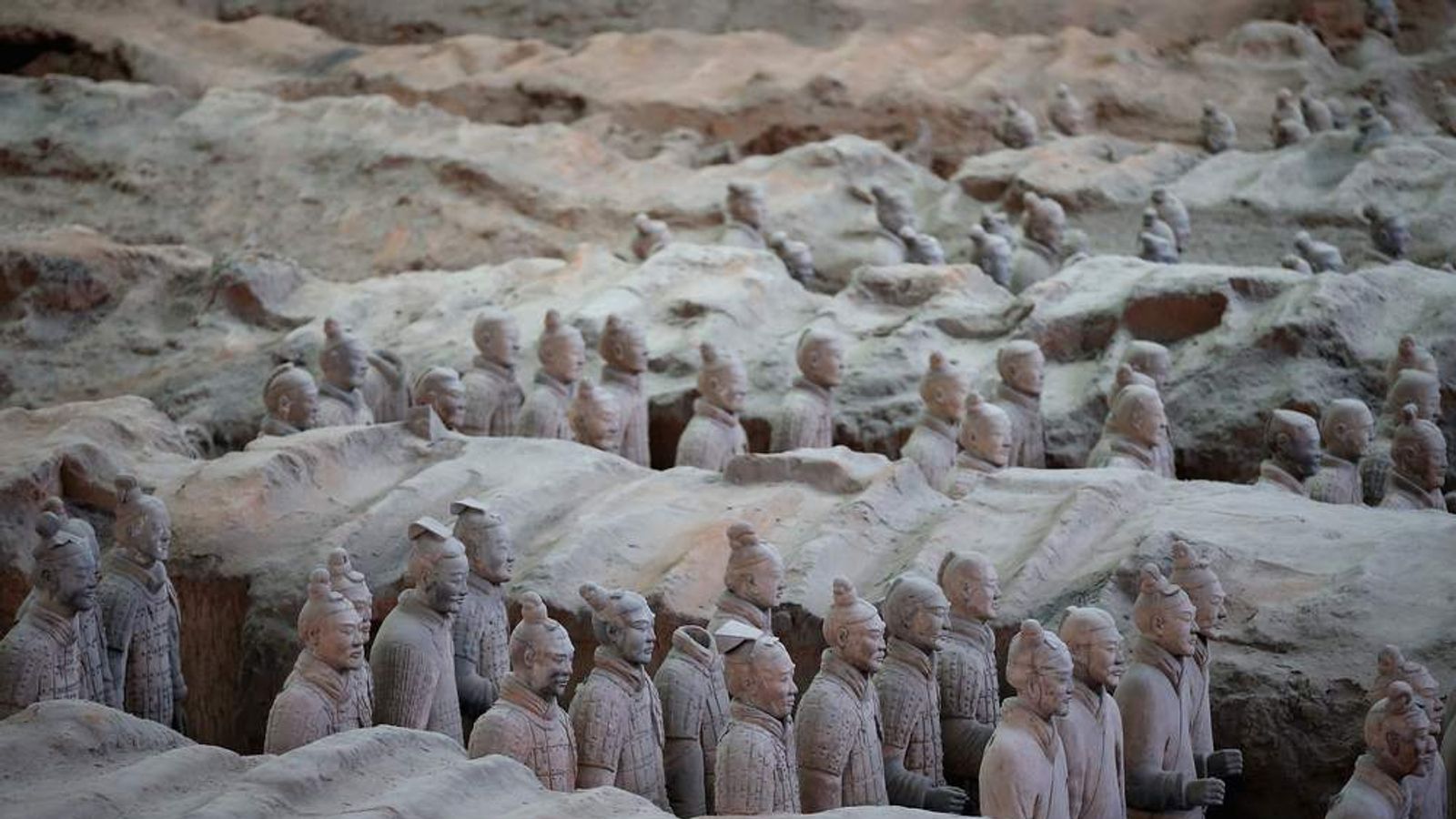 Michelle Obama Tours Site Of Terracotta Army | US News | Sky News