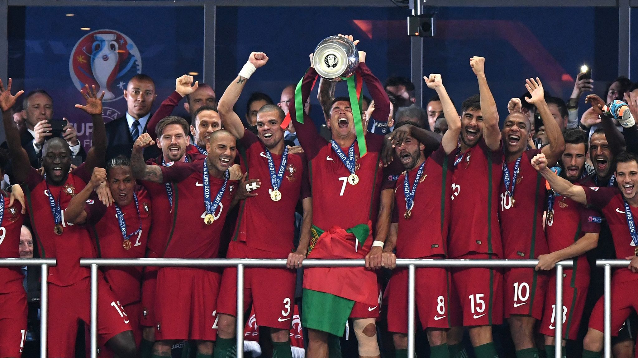 Portugal Champions Of Europe As France Beaten World News Sky News