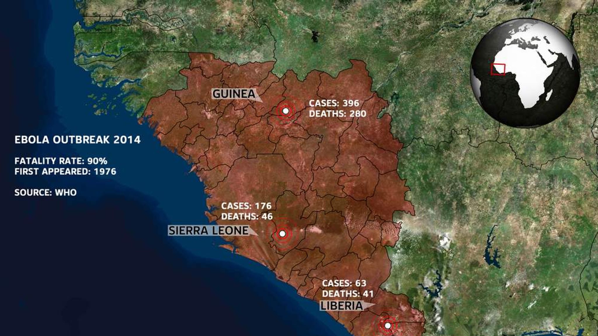 Africa Battles To Stop Deadly Spread Of Ebola World News Sky News