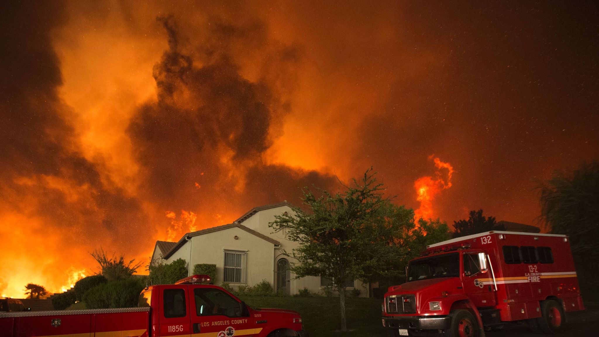 Los Angeles Fire Department пожарная