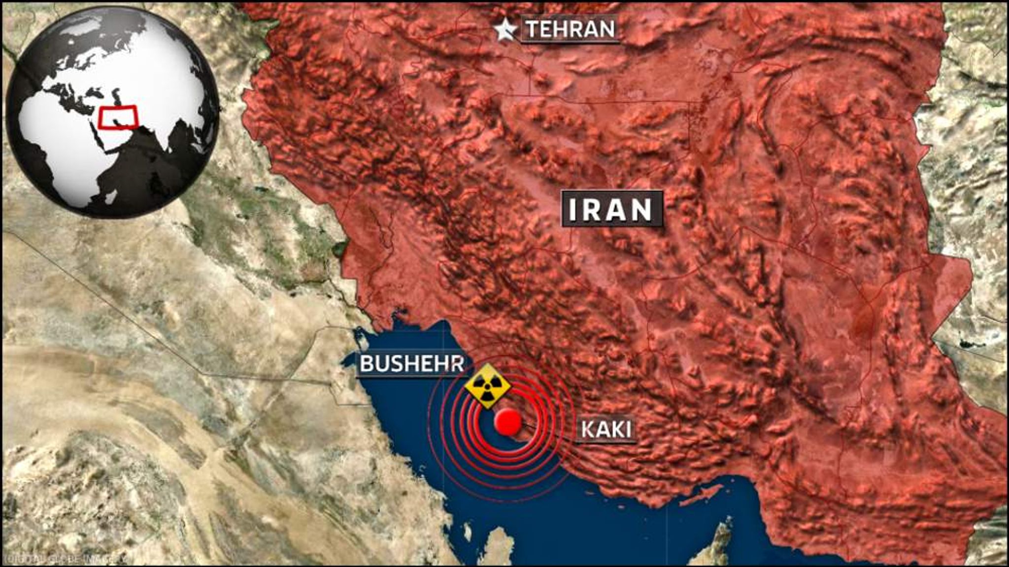 Iran Earthquake Strikes Near Nuclear Plant World News Sky News