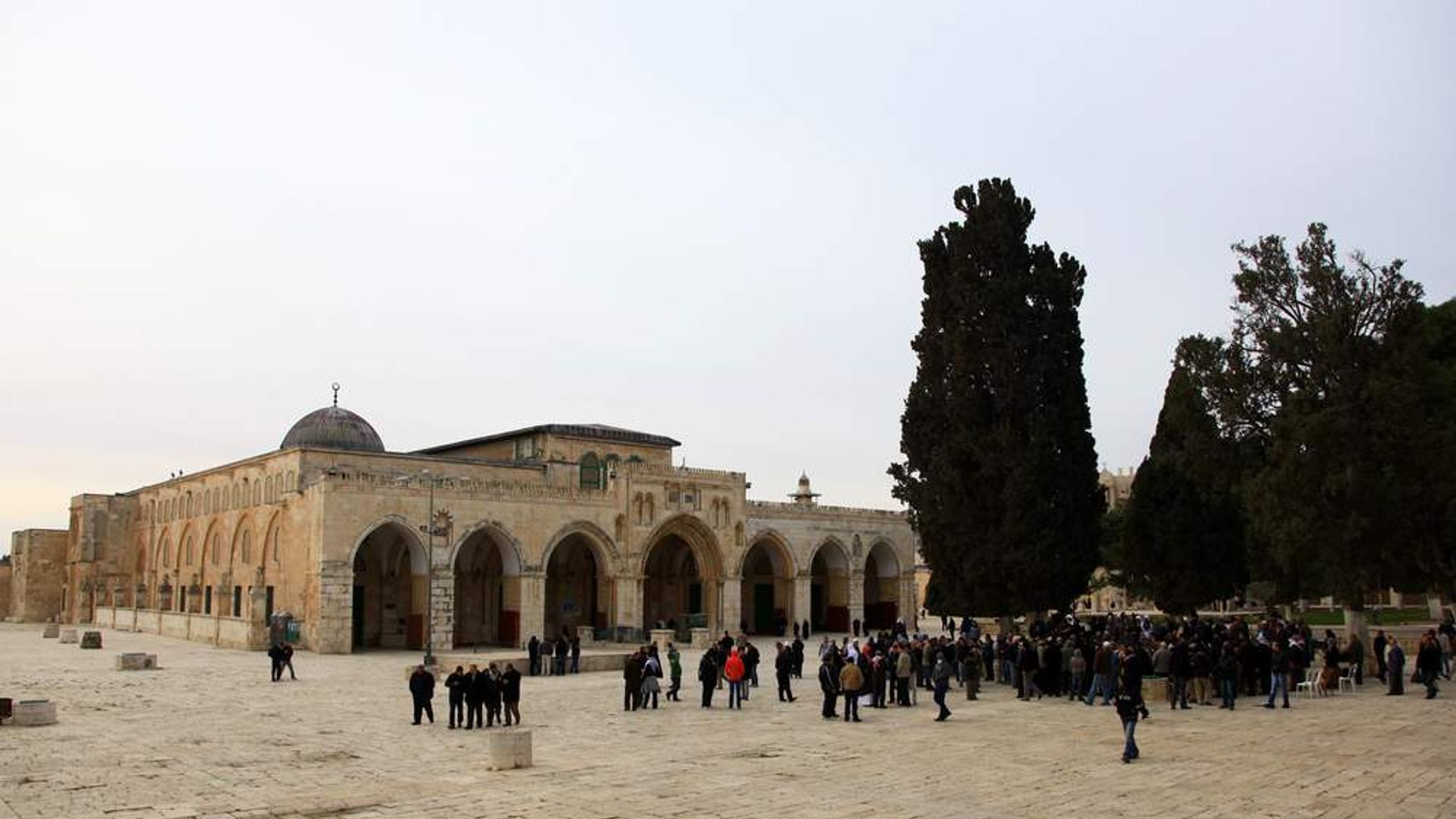 Masjid al Aqsa. Вид на Аль Аксу. Как пройти в Аль Аксу.